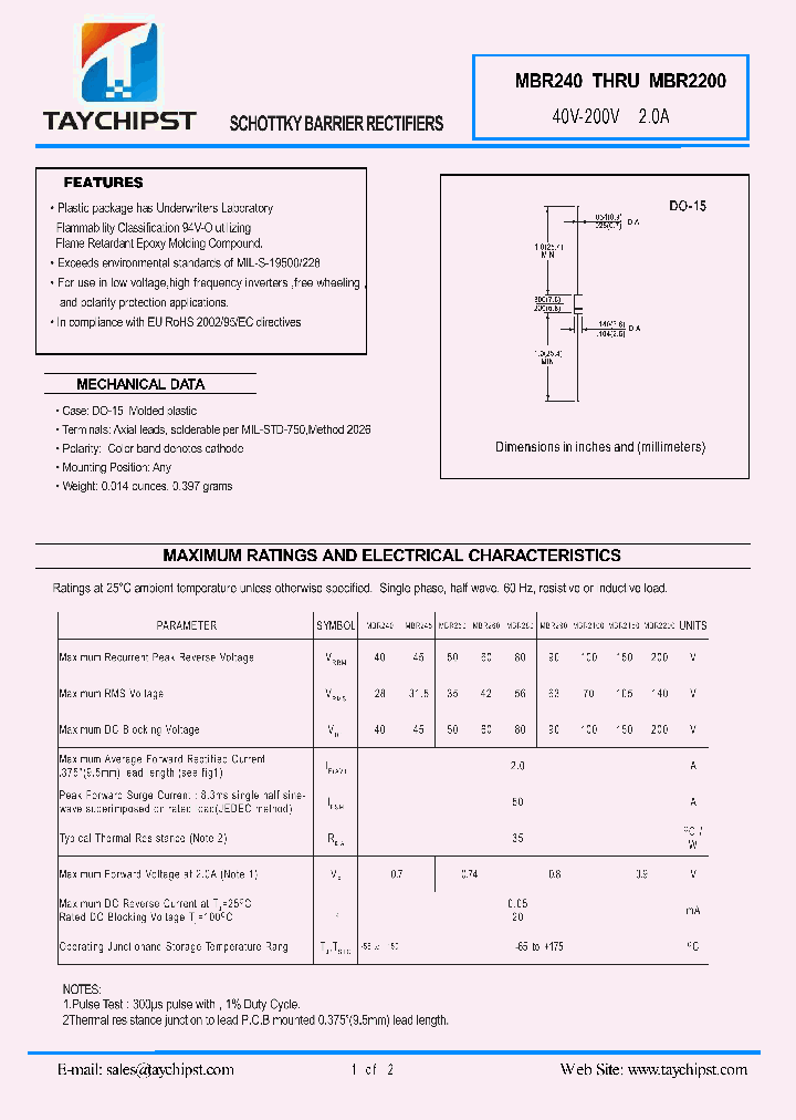 MBR240_4612525.PDF Datasheet