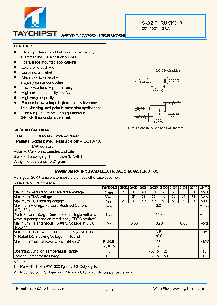SK310_4613291.PDF Datasheet