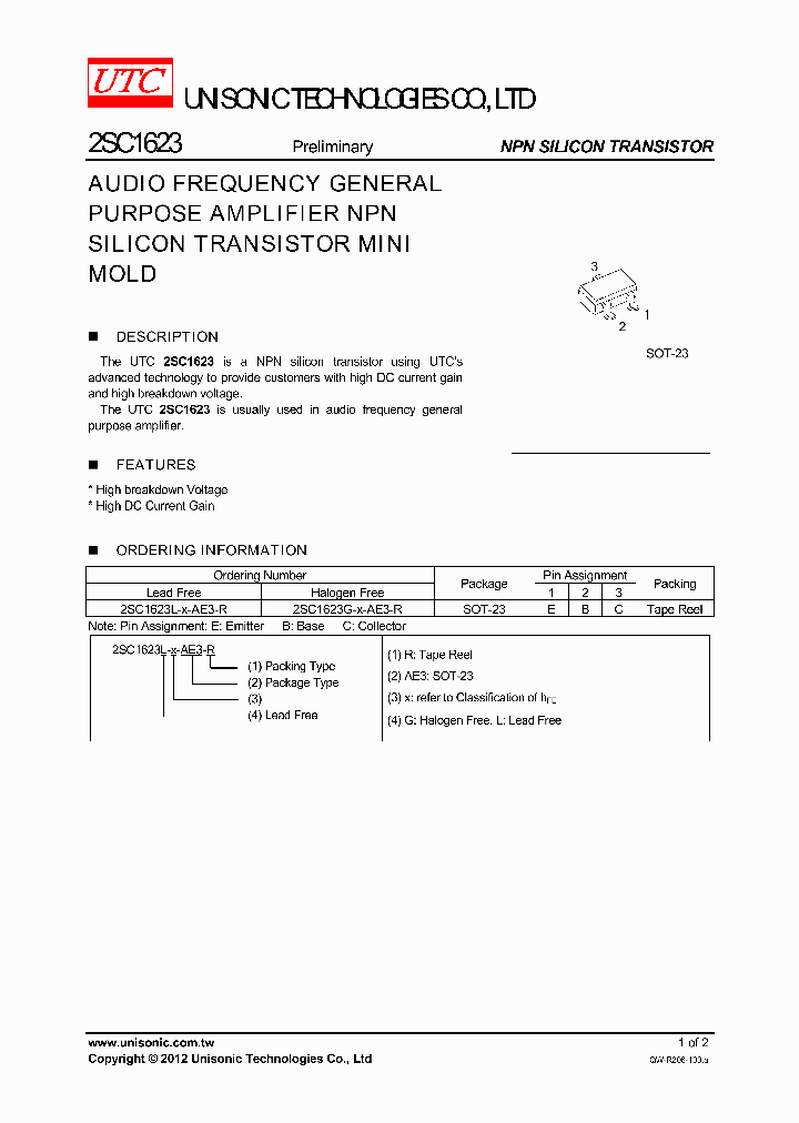 2SC1623_4613599.PDF Datasheet
