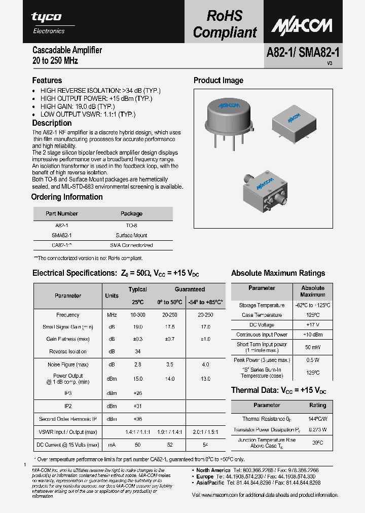 SMA82-1_4615884.PDF Datasheet