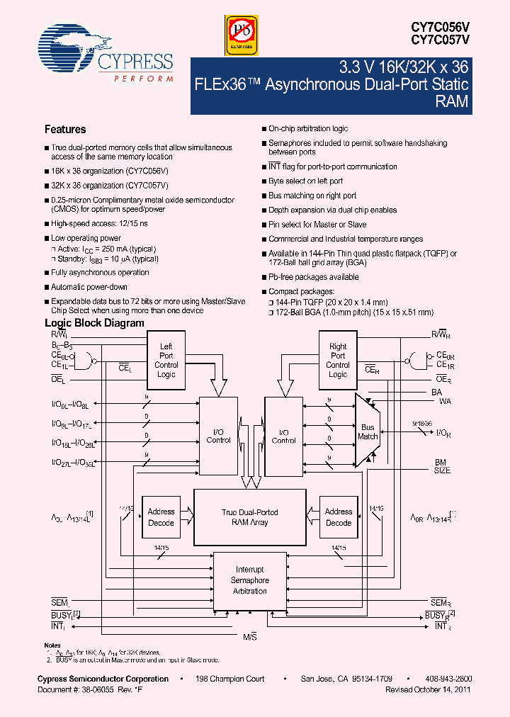 CY7C057V-12AXC_4616141.PDF Datasheet