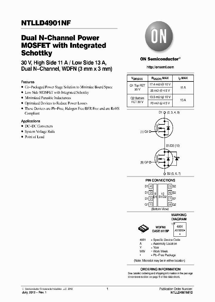 NTLLD4901NFTWG_4616800.PDF Datasheet