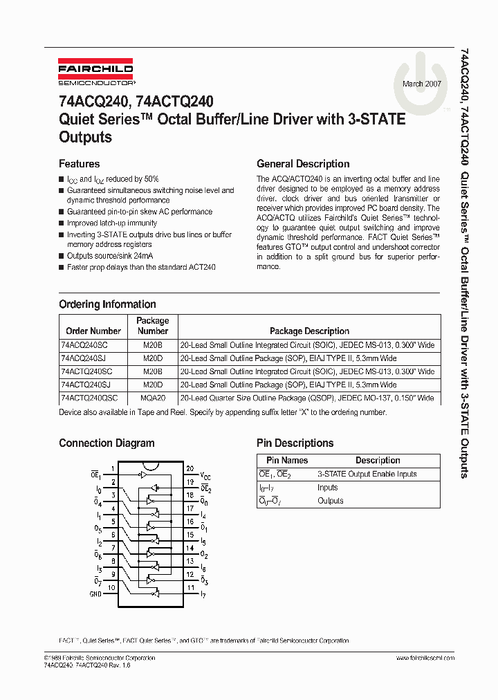 74ACTQ240_4617460.PDF Datasheet