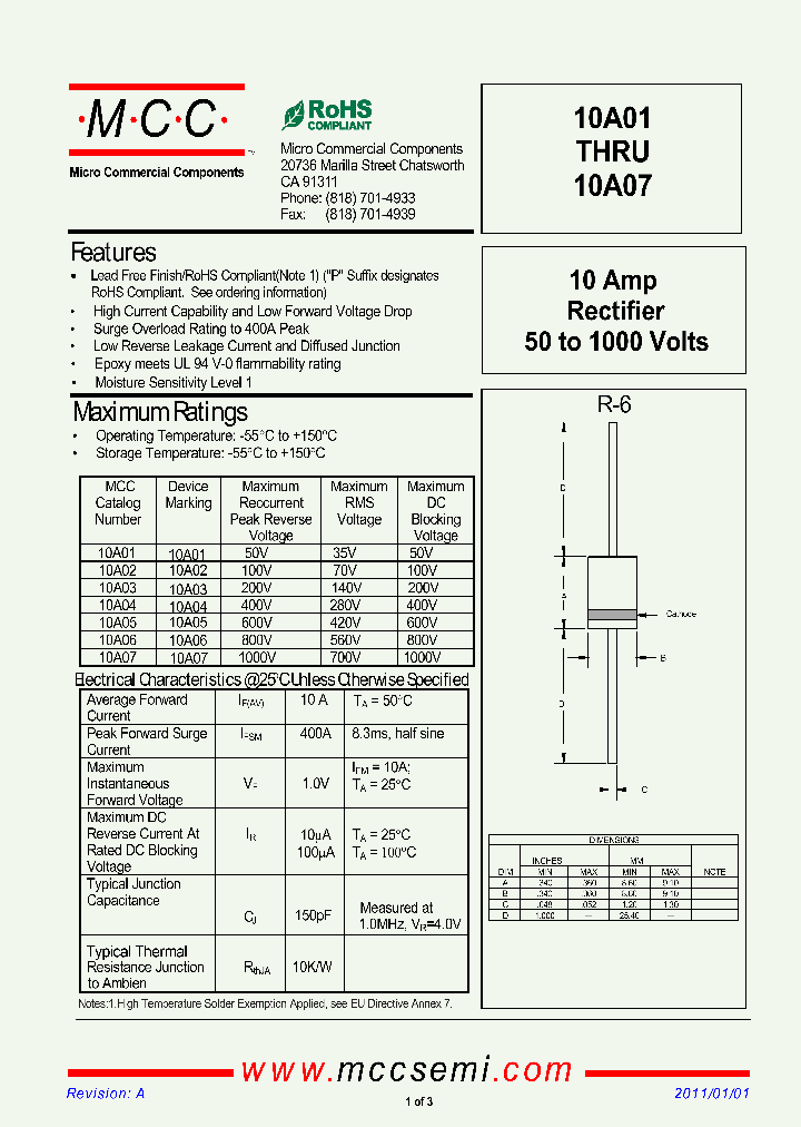 10A0111_4617771.PDF Datasheet
