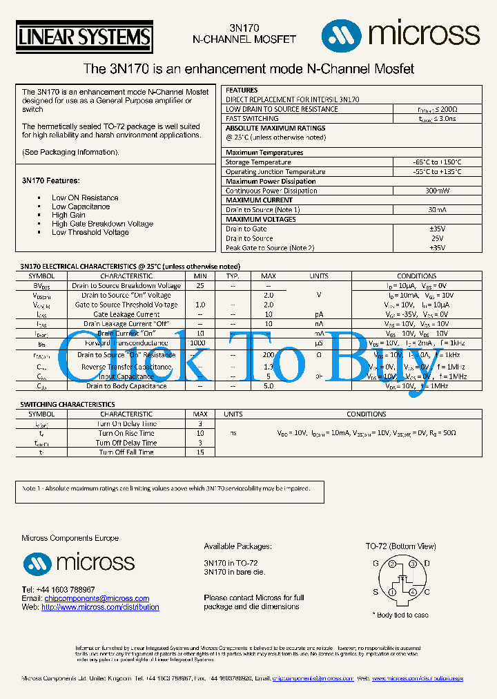 3N170TO-72_4619819.PDF Datasheet
