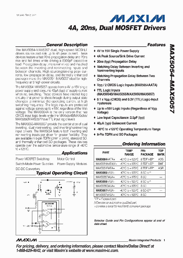 MAX5056AASA_4620198.PDF Datasheet