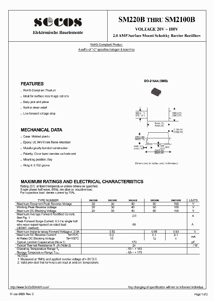 SM220B09_4620712.PDF Datasheet