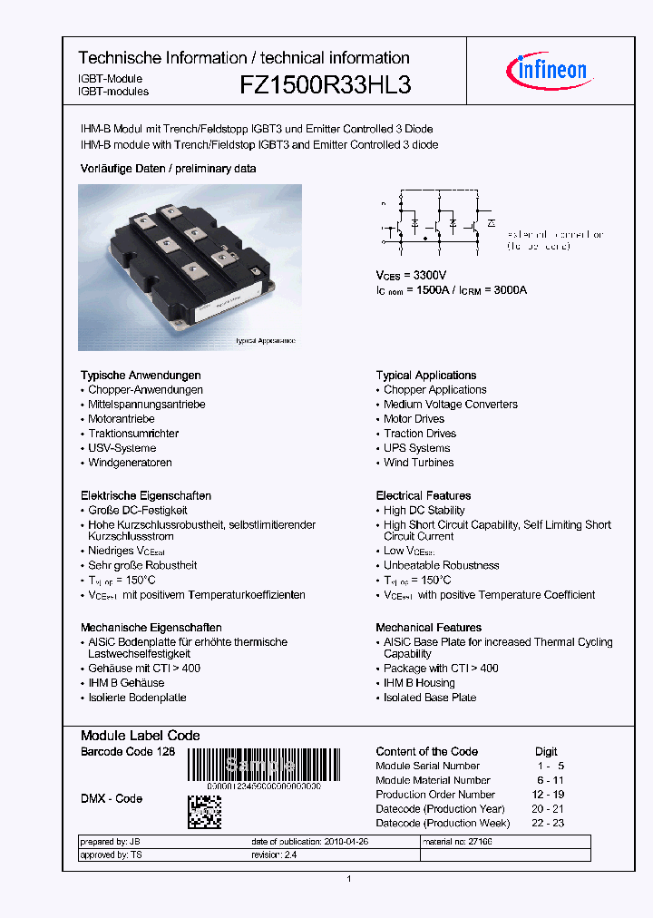 FZ1500R33HL3_4621954.PDF Datasheet