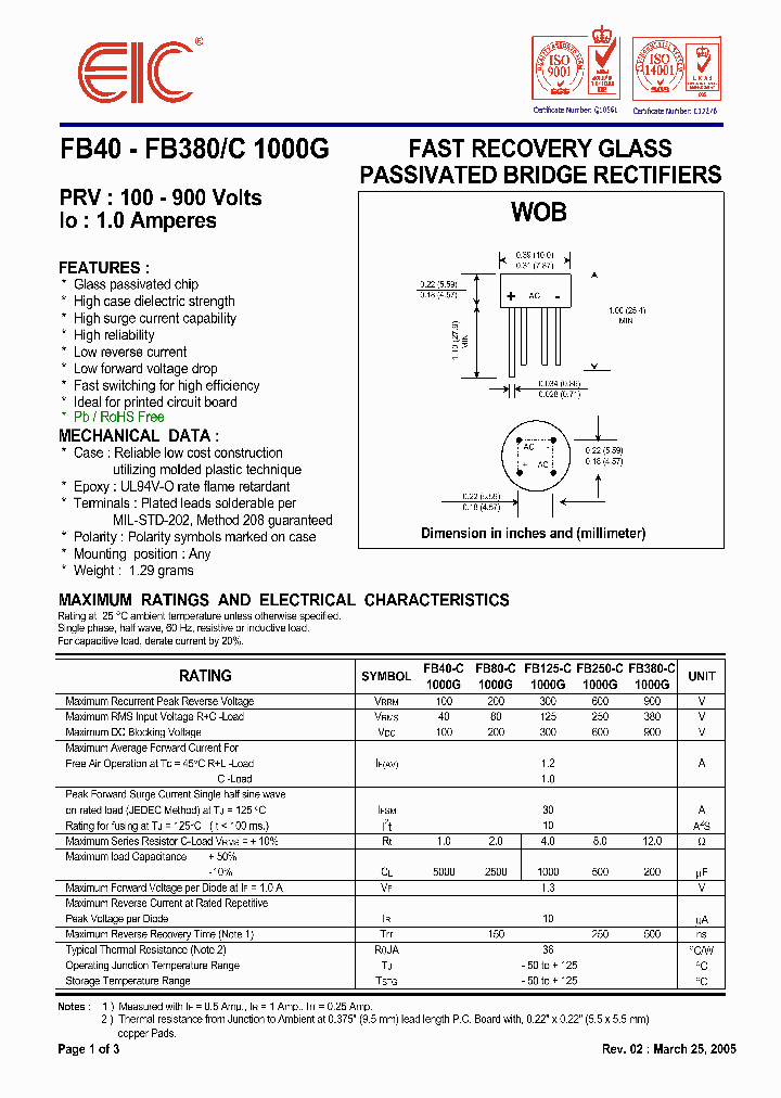 FB4005_4622178.PDF Datasheet