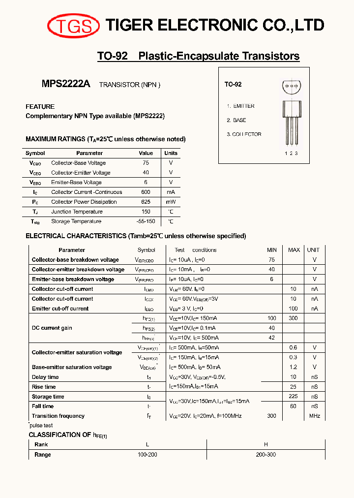 MPS2222A_4622772.PDF Datasheet