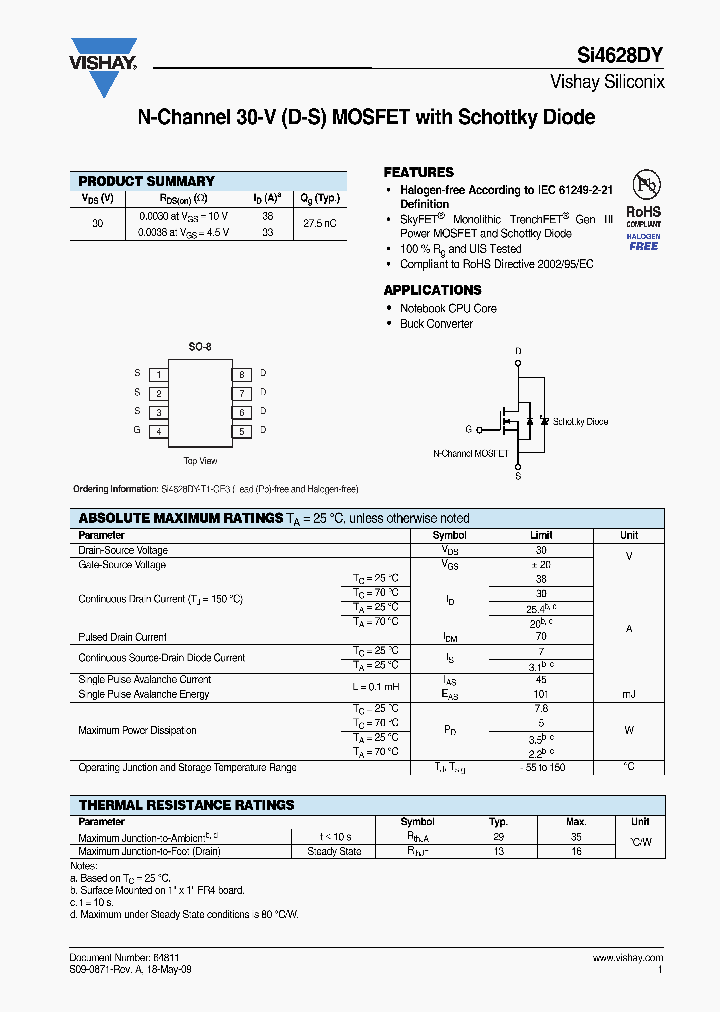SI4628DY_4623290.PDF Datasheet