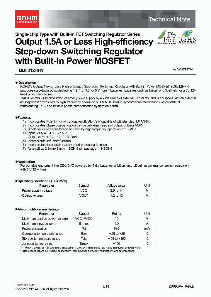 BD8312HFN-TR_4623478.PDF Datasheet
