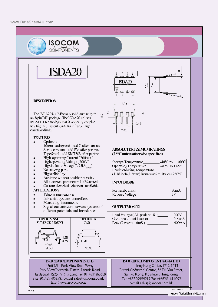 ISDA20_4623694.PDF Datasheet