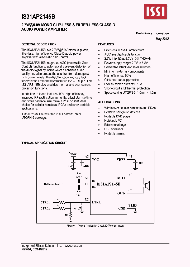IS31AP2145B_4624254.PDF Datasheet
