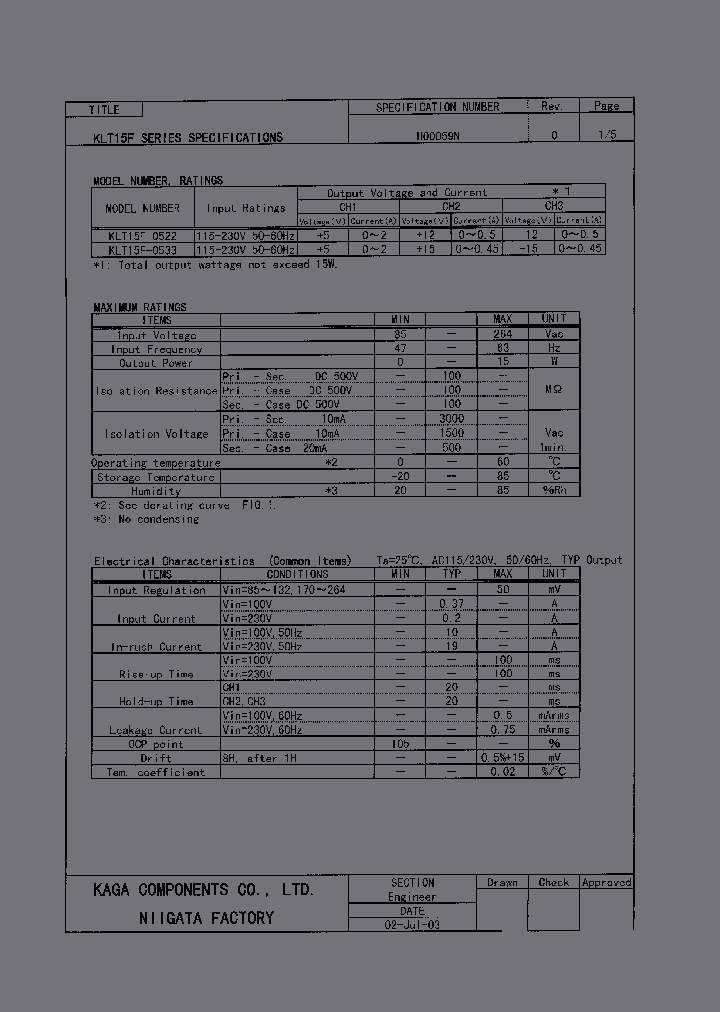 KLT15F-0522_4625688.PDF Datasheet