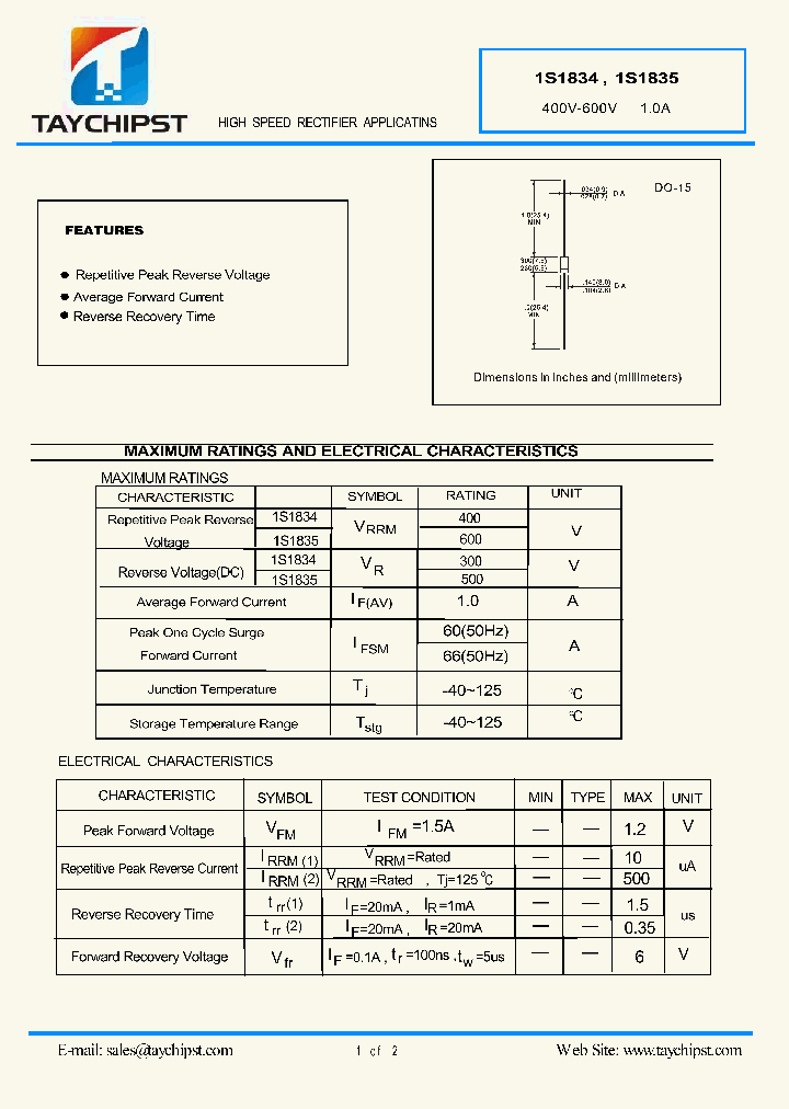 1S1834_4626306.PDF Datasheet