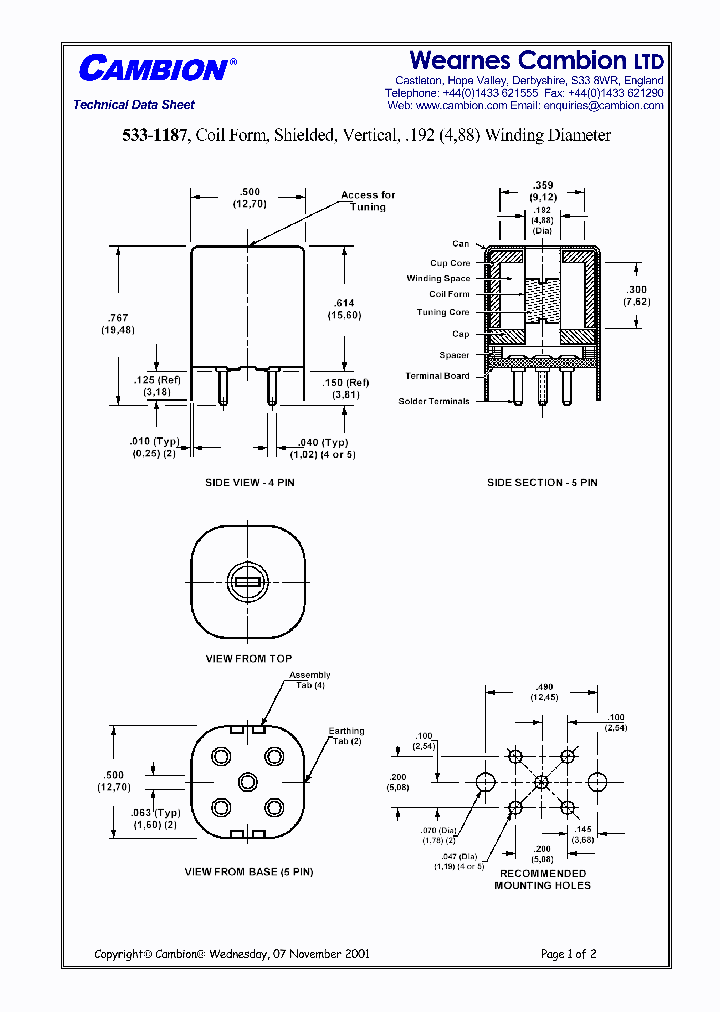 533-1187_4628185.PDF Datasheet