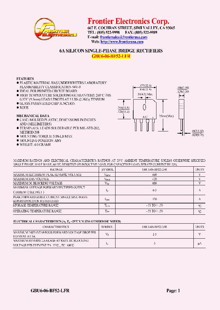 GBU6-06-BF52-LFR_4628760.PDF Datasheet
