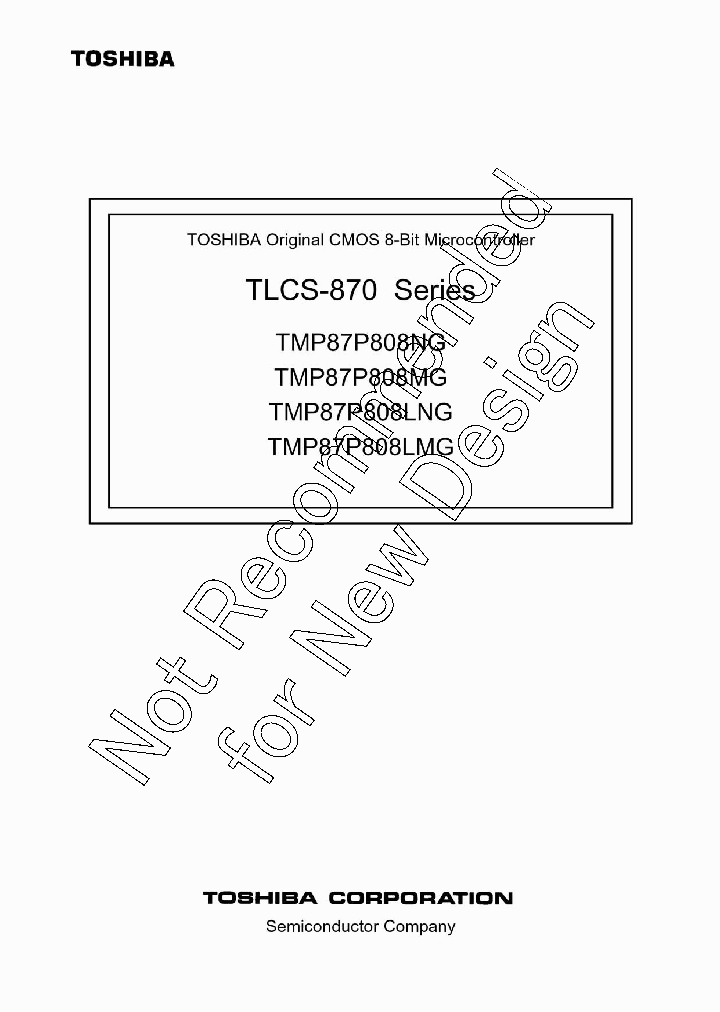 TMP87P808LMG_4629474.PDF Datasheet