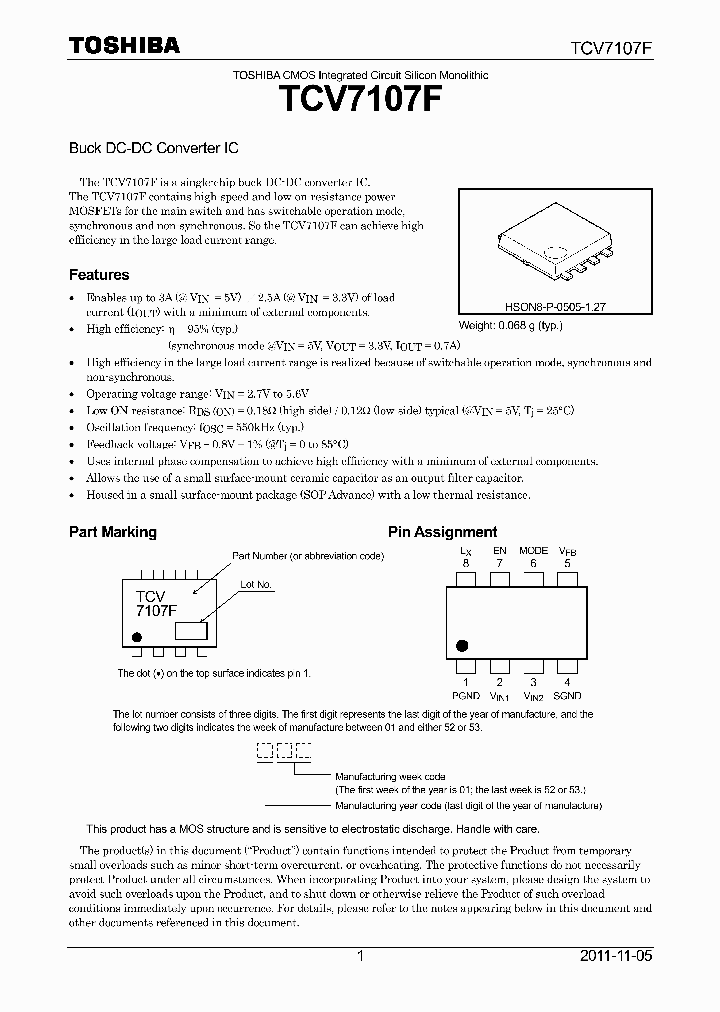 TCV7107F_4630211.PDF Datasheet