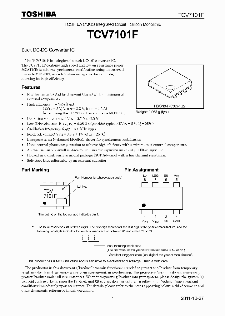 TCV7101F_4630207.PDF Datasheet