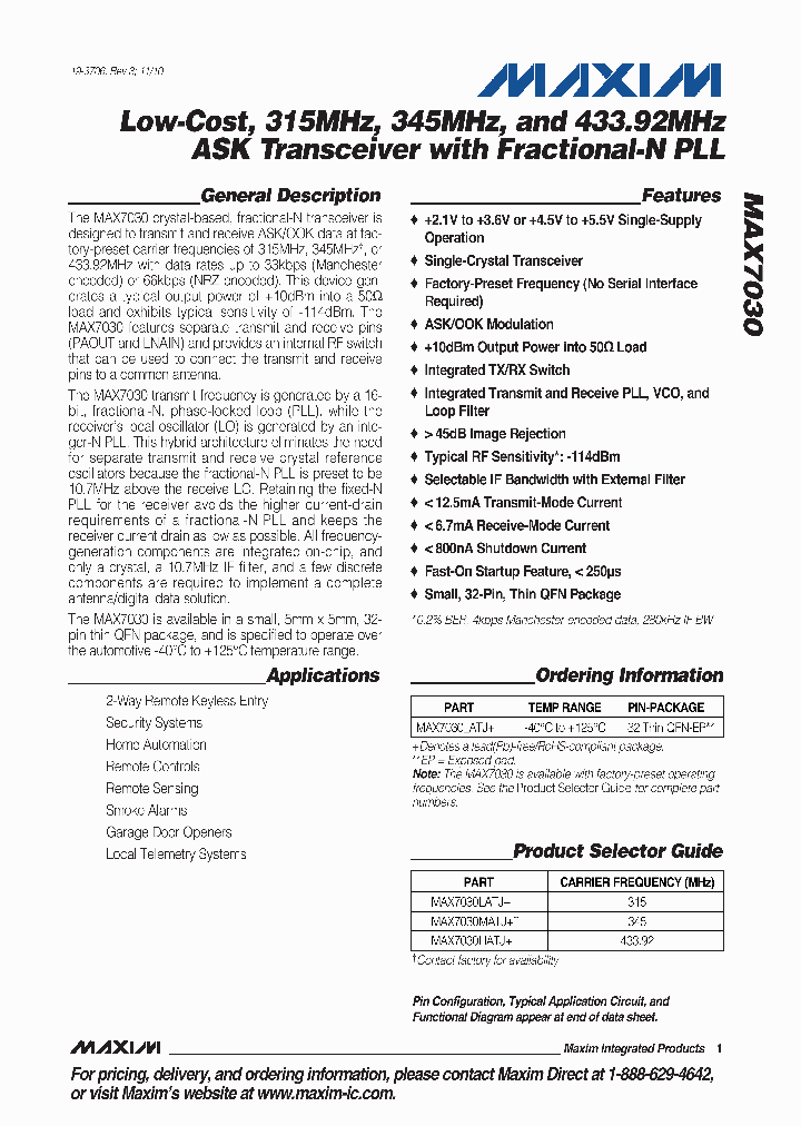 MAX703010_4630497.PDF Datasheet
