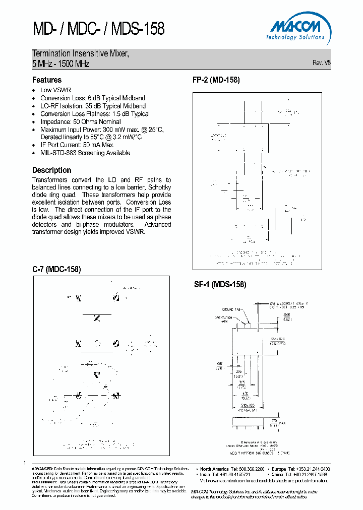 MDS-158_4630696.PDF Datasheet