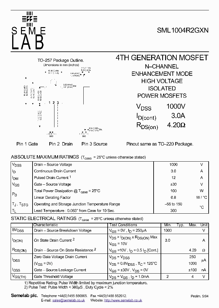 SML1004R2GXN_4631532.PDF Datasheet