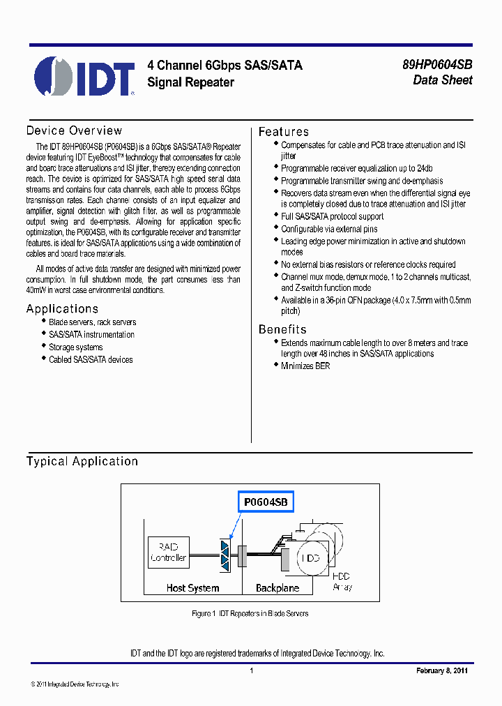 89HP0604SB_4632114.PDF Datasheet