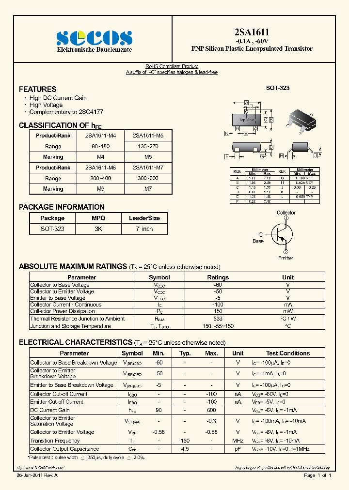 2SA1611_4632534.PDF Datasheet