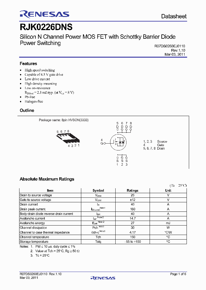 RJK0226DNS_4633320.PDF Datasheet