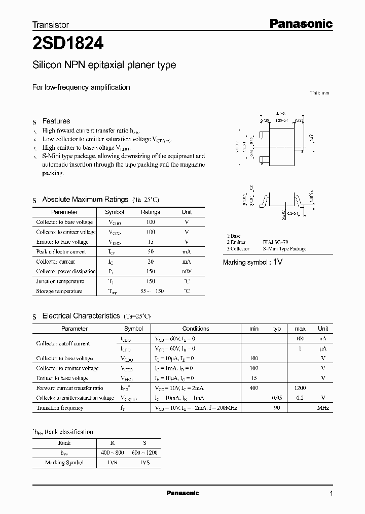 2SD1824R_4634221.PDF Datasheet