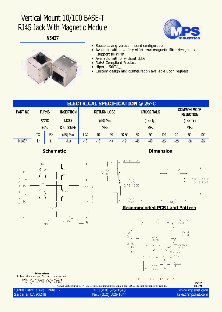 N5437_4634470.PDF Datasheet