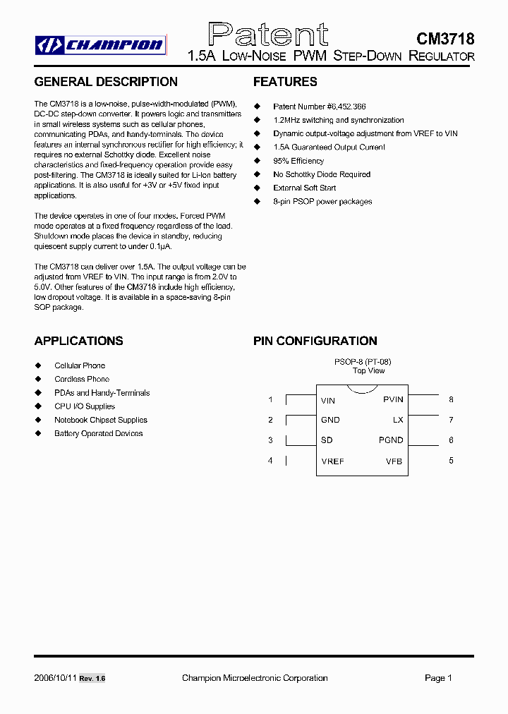 CM3718_4635847.PDF Datasheet