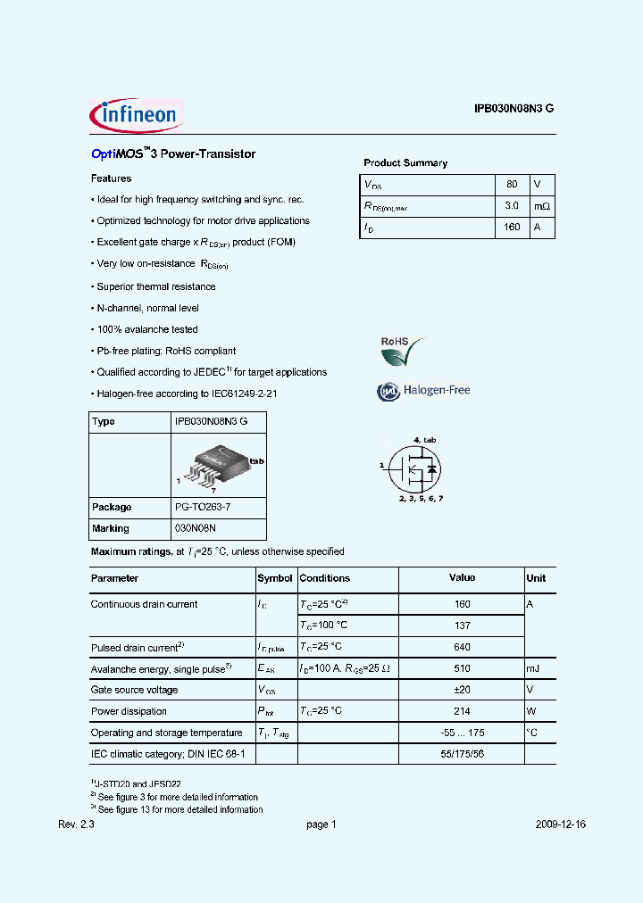 IPB030N08N3G_4636035.PDF Datasheet