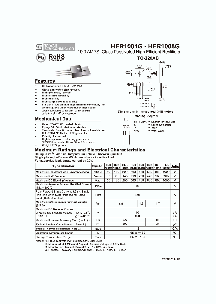 HER1001G10_4637001.PDF Datasheet