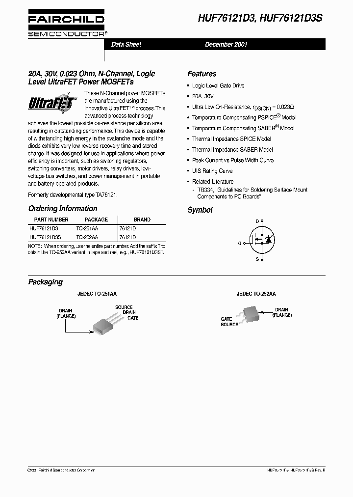 HUF76121D3ST_4637455.PDF Datasheet