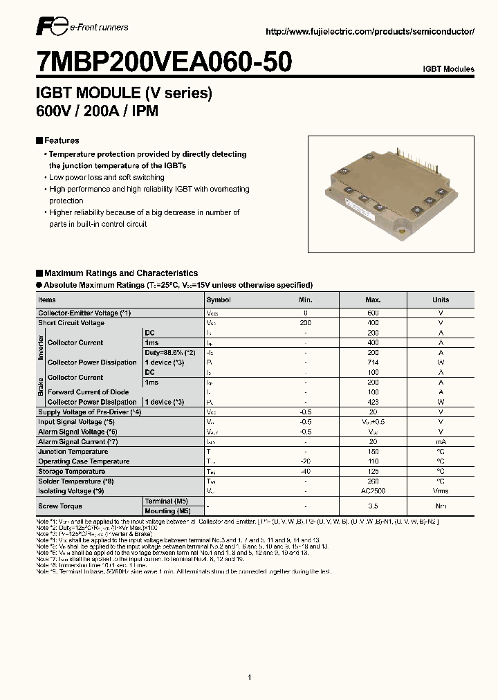 7MBP200VEA060-50_4637516.PDF Datasheet