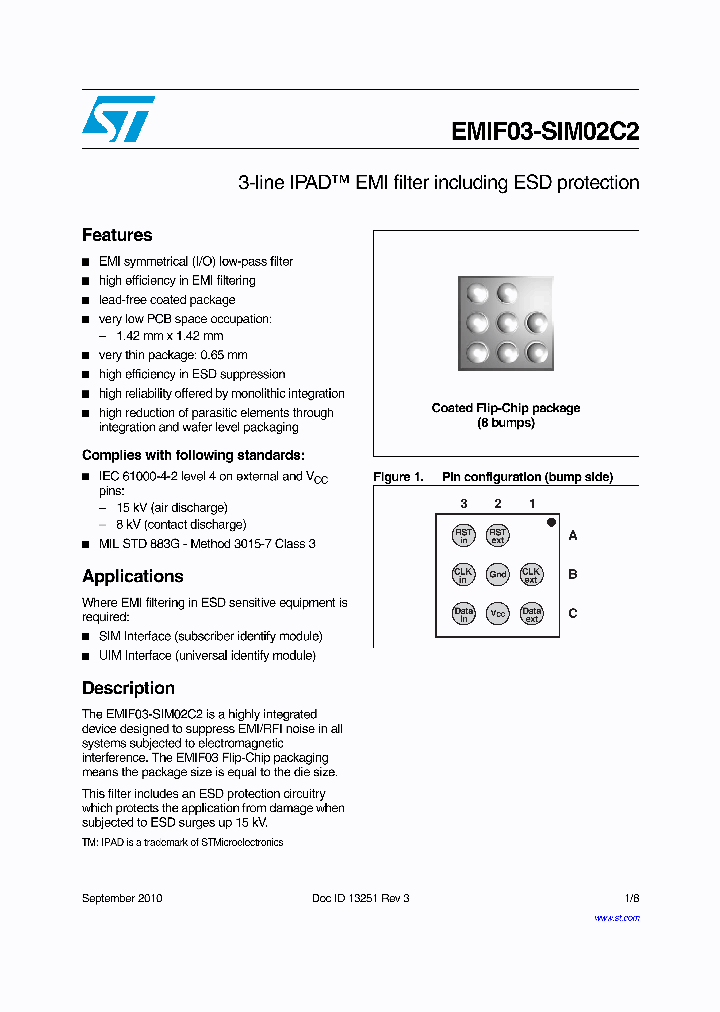 EMIF03-SIM02C210_4637732.PDF Datasheet
