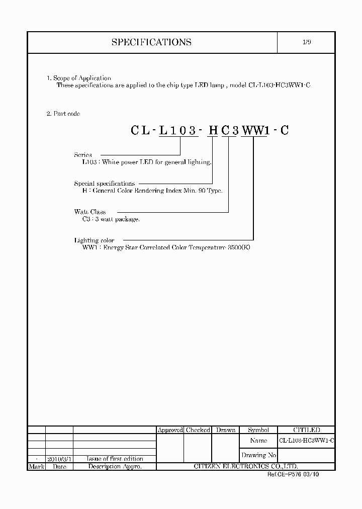 CL-L103-HC3WW1-C_4638562.PDF Datasheet
