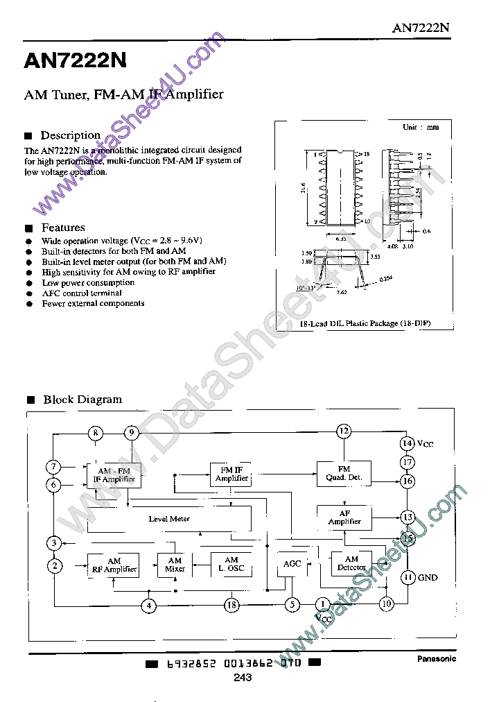 AN7222N_4639015.PDF Datasheet