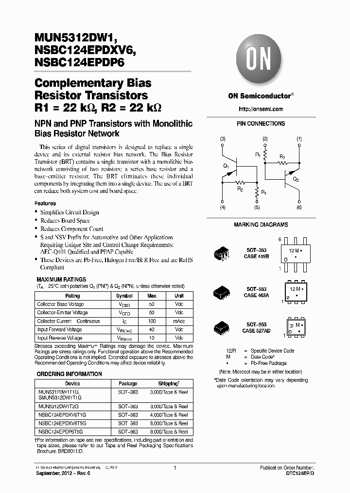 NSBC124EPDXV6_4641190.PDF Datasheet