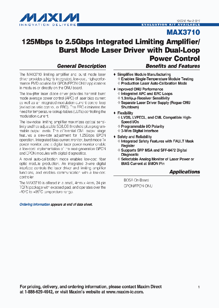 MAX3710_4641369.PDF Datasheet