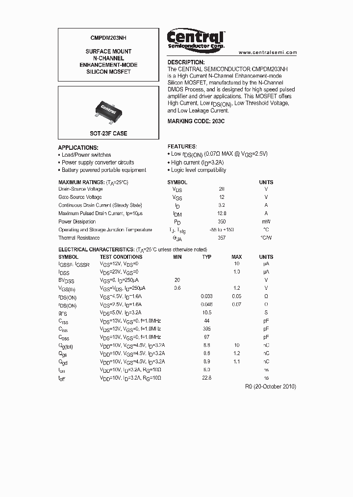 CMPDM203NH_4643026.PDF Datasheet