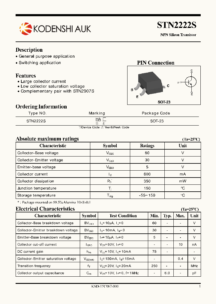STN2222S_4643616.PDF Datasheet