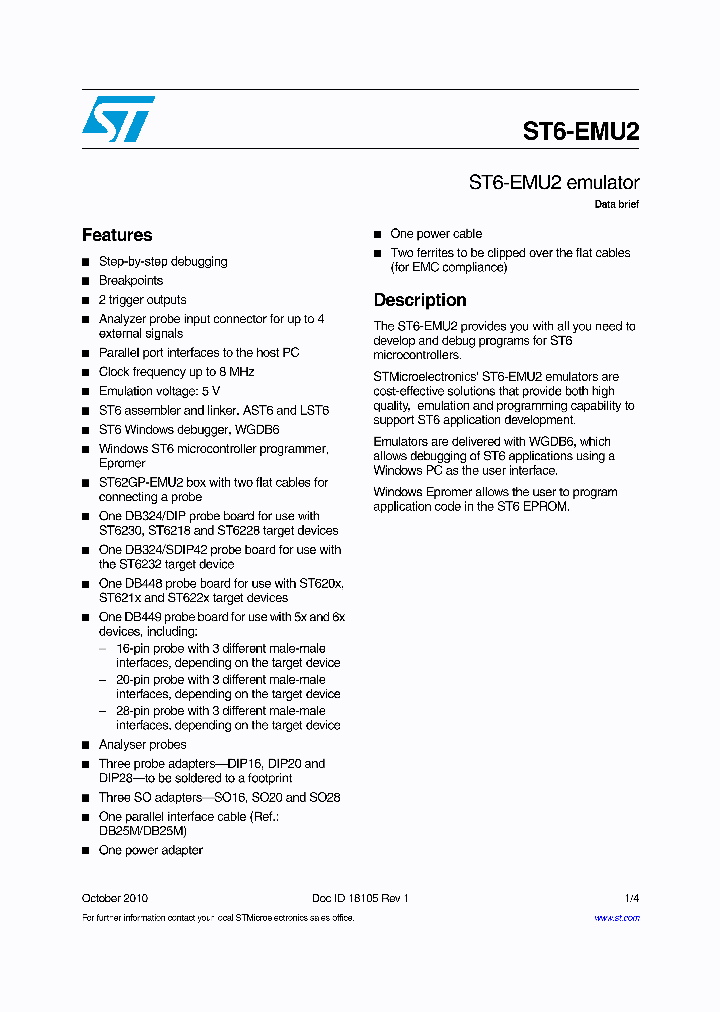 ST6-EMU2_4645246.PDF Datasheet