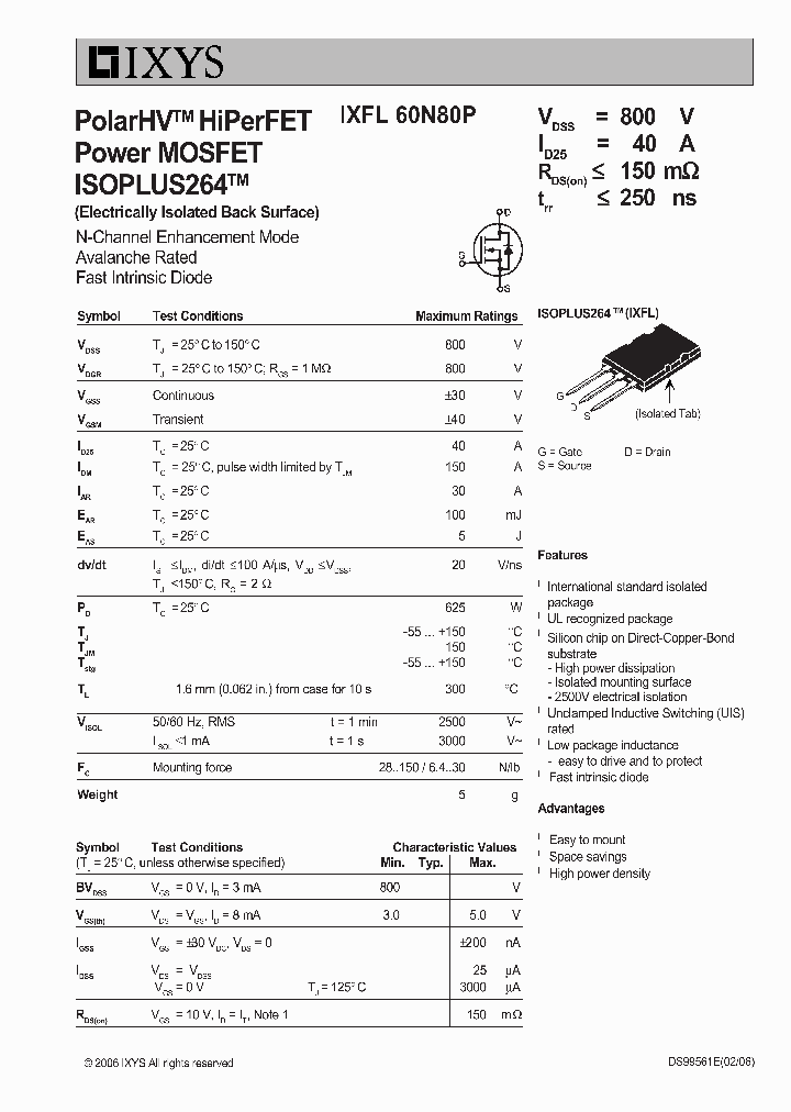 IXFL60N80P_4645516.PDF Datasheet