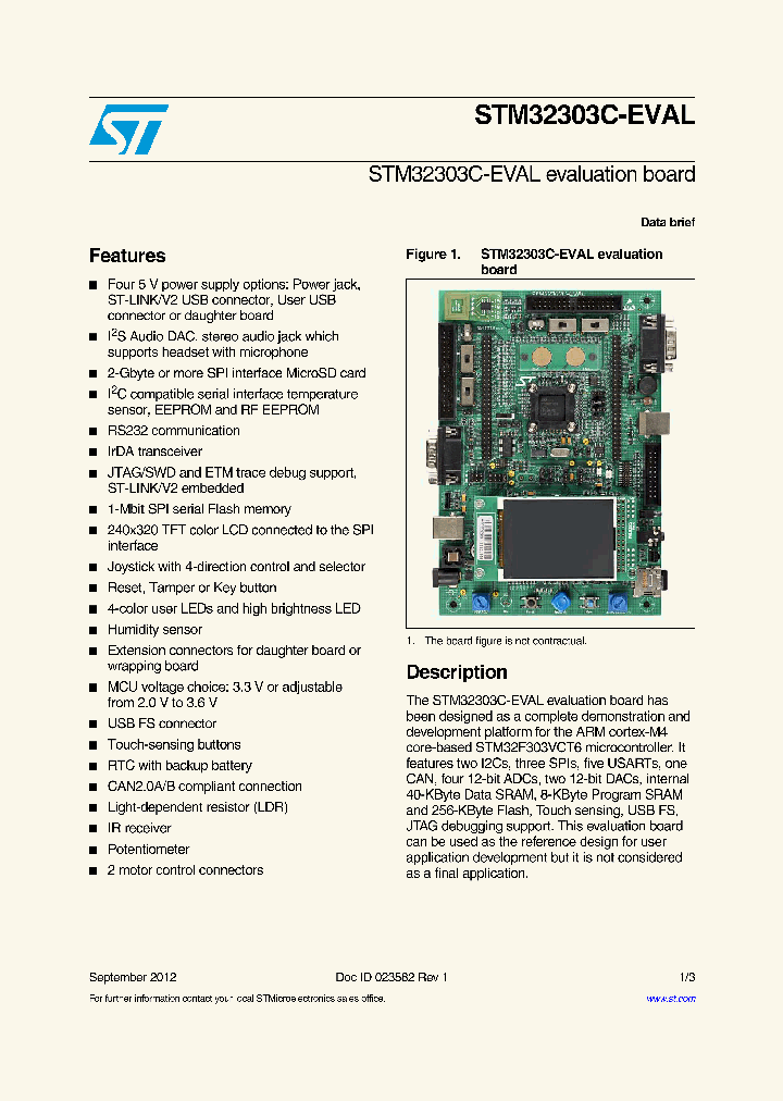 STM32303C-EVAL_4646615.PDF Datasheet