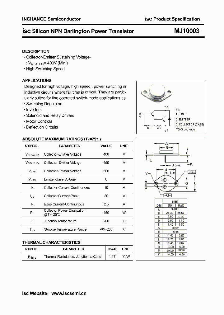 MJ10003_4646986.PDF Datasheet