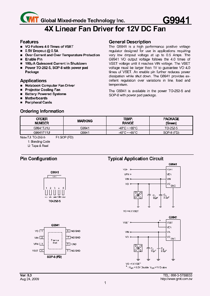 G9941_4647530.PDF Datasheet